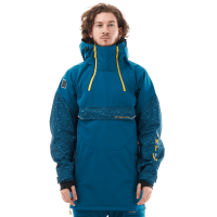 Dragonfly Куртка-анорак сноубордическая Uktus Man Dark Ocean - Yellow в Сочи