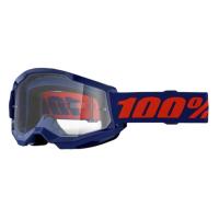100% Очки Strata 2 Goggle Navy / Clear в Сочи