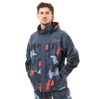 Dragonfly Мембранная куртка Quad 2.0 Man 2025 Grey - Orange Camo в Сочи