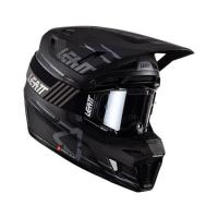 Leatt Мотошлем кроссовый Moto 9.5 Carbon Helmet Kit V26 Black в Сочи