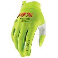 100% Мотоперчатки текстильные ITrack Fluo/Yellow в Сочи