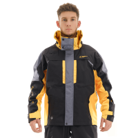 Dragonfly Куртка мембранная Quad Pro Black-yellow в Сочи