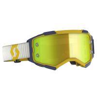 Scott Очки кроссовые Fury yellow/blue yellow chrome works в Сочи