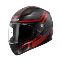 LS2 Мотошлем FF353 Rapid II Circuit черно-красный в Сочи