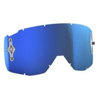 Scott Линзы Hustle MX SGL WKS/OTG electric blue chrome в Сочи