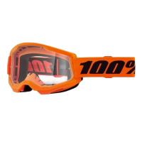 100% Очки Strata 2 V26 Goggle Neon Orange / Clear в Сочи