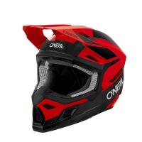 Oneal Шлем кроссовый детский 3Series Youth Race V24 красный/ черный в Сочи