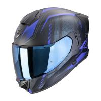 Scorpion Exo Мотошлем Exo-530 Air Theras Черный Матовый/Синий в Сочи