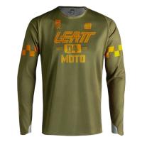 Leatt Джерси Moto 4.5 Enduro X-Flow V27 Speed Khaki Brown в Сочи