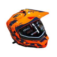 AiM Шлем детский JK802Y Orange/Blue в Сочи