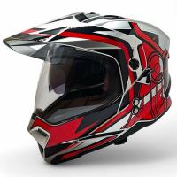 AIM Шлем кросс/эндуро JK802S Red/Grey/Black в Сочи