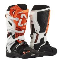 Leatt Мотоботы кроссовые 5.5 FlexLock Evo V27 White/Orange в Сочи