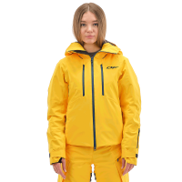 Dragonfly Куртка утепленная Gravity Premium Woman Yellow-Dark Ocean в Сочи