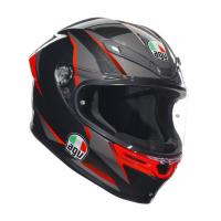 AGV Шлем K6 S 2206 Slashcut Black/Grey/Red в Сочи