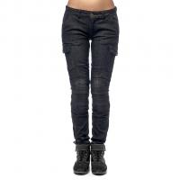 Moteq Женские мотоджинсы Nargiz Women черные в Сочи