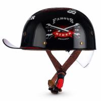 Scout Шлем кепка с визором Rider черно-красный в Сочи