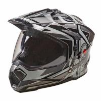 AIM Шлем кросс/эндуро JK802S Black/Grey/White в Сочи