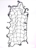 STARKS Сетка багажная NET KVADRO (80/80) Чёрный в Сочи
