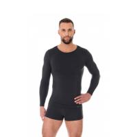 Brubeck Футболка мужская дл.рукав Comfort Wool Графит в Сочи