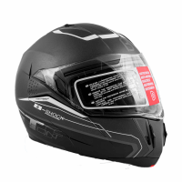 Beon Шлем модуляр B-700 Matt Grey/Black White в Сочи