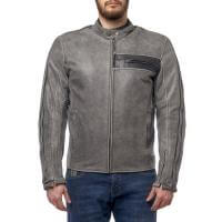 Moteq Куртка кожаная Defender grey в Сочи