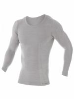 Brubeck Футболка мужская дл.рукав Comfort Wool Серый в Сочи