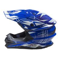 AiM Шлем кроссовый JK803S Blue/White в Сочи