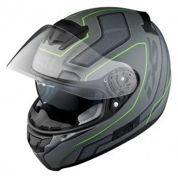 IXS шлем HX215 Lazy Матовый Серебристо-Зеленый  в #REGION_NAME_DECLINE_PP#