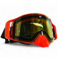 AiM Очки снегоходные с магнитной линзой и подогревом (PRO) 31-103 Accu Heated Orange Glossy в Сочи