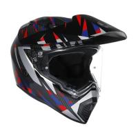 AGV Шлем AX9 E2206 V26 Steppa Carbon/Red/Blue в Сочи
