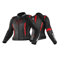 Shima Куртка Кожаная женская Miura 2.0 Black/Red в Сочи