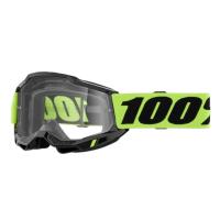 100% Очки подростковые Accuri 2 Neon Yellow / Clear в Сочи