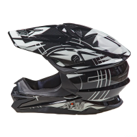 AiM Шлем кроссовый JK803S White/Black в Сочи