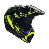 AGV Шлем AX9 E2206 V26 Steppa Carbon/Grey/Yellow Fluo в Сочи