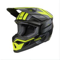 Oneal Кроссовый шлем 3Series Ride V.25 черный/желтый в Сочи