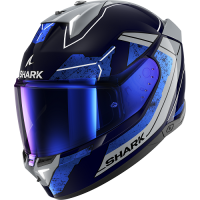 Shark Шлем Skwal i3 Rhad Blue/Chrome/Silver в Сочи