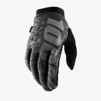 100% Мотоперчатки текстильные Brisker Glove Heather Grey  в Сочи