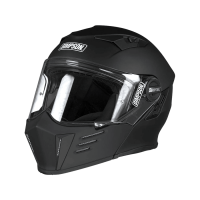 Simpson Шлем модуляр Darksome Matt Black в Сочи