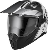 IXS Шлем IXS 208 2.0 Черно-Белый Матовый в Сочи