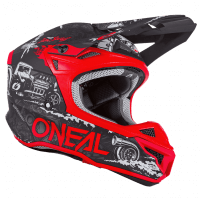 ONEAL Кроссовый шлем 5Series HR Черный/Красный в Сочи