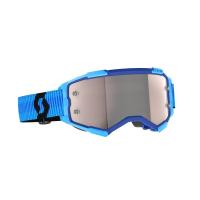 Scott Очки кроссовые Fury blue/black/silver chrome works в Сочи