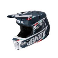 Leatt Шлем кроссовый Helmet Kit Moto 3.5 V25 Blue в Сочи