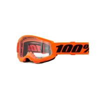 100% Очки подростковые Strata 2 Junior Neon Orange / Clear в Сочи