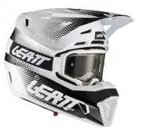Leatt Шлем кроссовый Kit Moto 7.5 V22 White в Сочи
