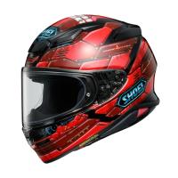 Shoei Мотошлем NXR 2 Fortress красно-черный в Сочи