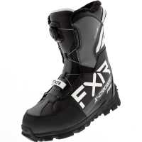 FXR Ботинки снегоходные X-Cross Pro BOA с утеплителем Black/White в Сочи
