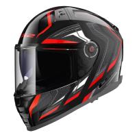LS2 Мотошлем FF811 Vector II Alizer черно-красный в Сочи