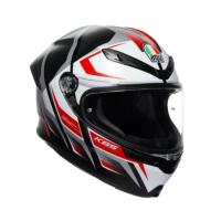 AGV Шлем K6 S 2206 Karve Matt Black/White/Red в Сочи