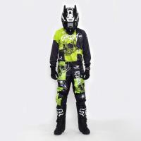 Grom Джерси подростковая MX Religion lime в Сочи