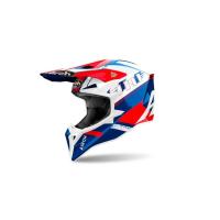 Airoh Мотошлем Wraaap Feel Blue/Red Glossy в Сочи